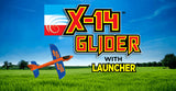 X-14 Glider (assorted colors)