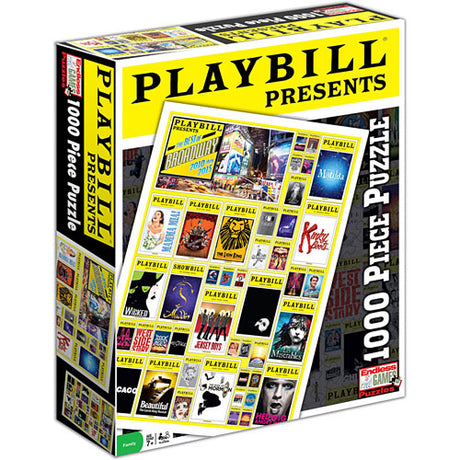 Playbill Broadway Cover 1000 PC Puzzle