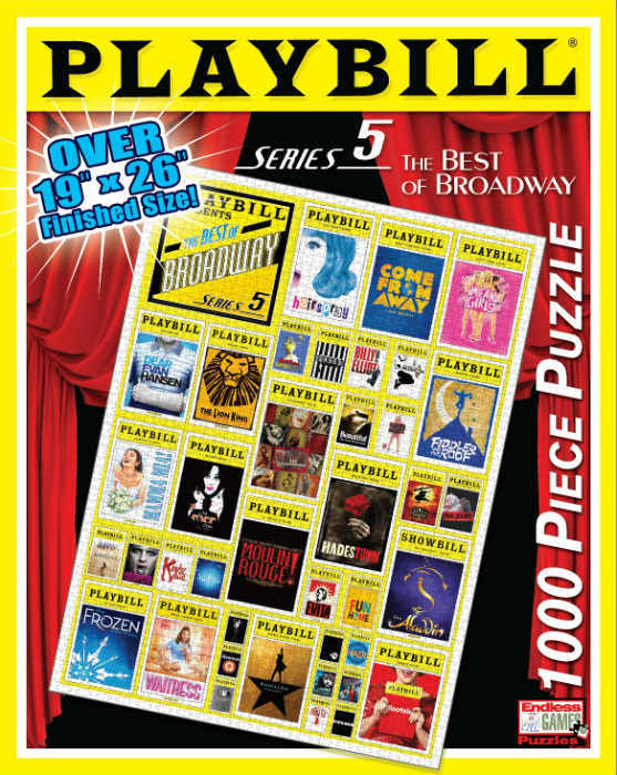 Playbill Broadway Cover 1000 PC Puzzle