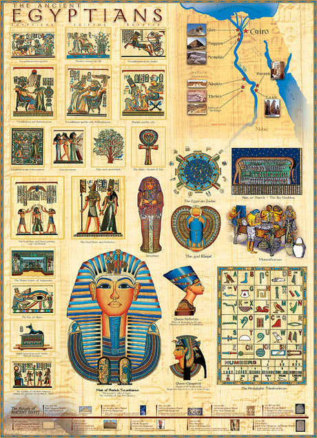 Ancient Egyptians 1000-piece Puzzle