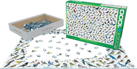 The World of Birds by David Sibley 1000-Piece Puzzle 