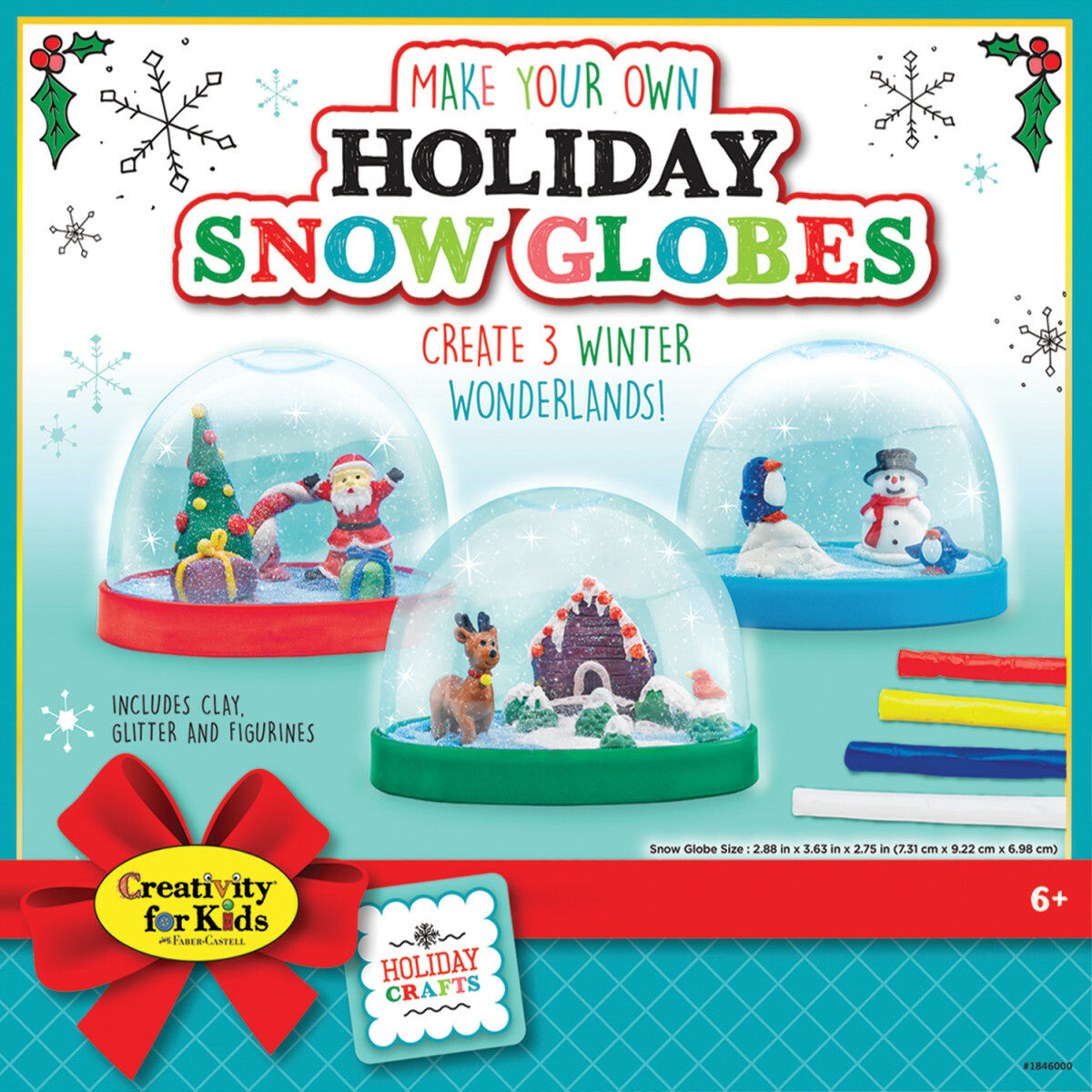 Make Your Own Holiday Snow Globes