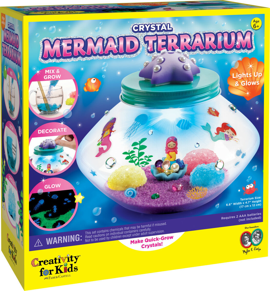 Crystal Mermaid Terrarium