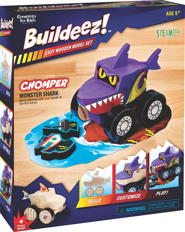 Buildeez Monster Shark Chomper