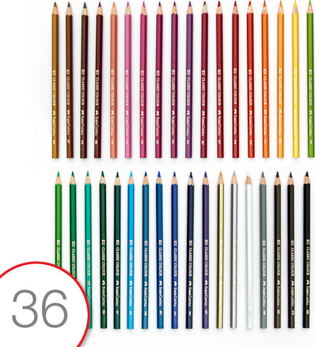 36 Classic Color Pencils - Gift Set