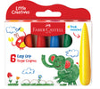 Little Creatives 6 Easy Grip Finger Crayons