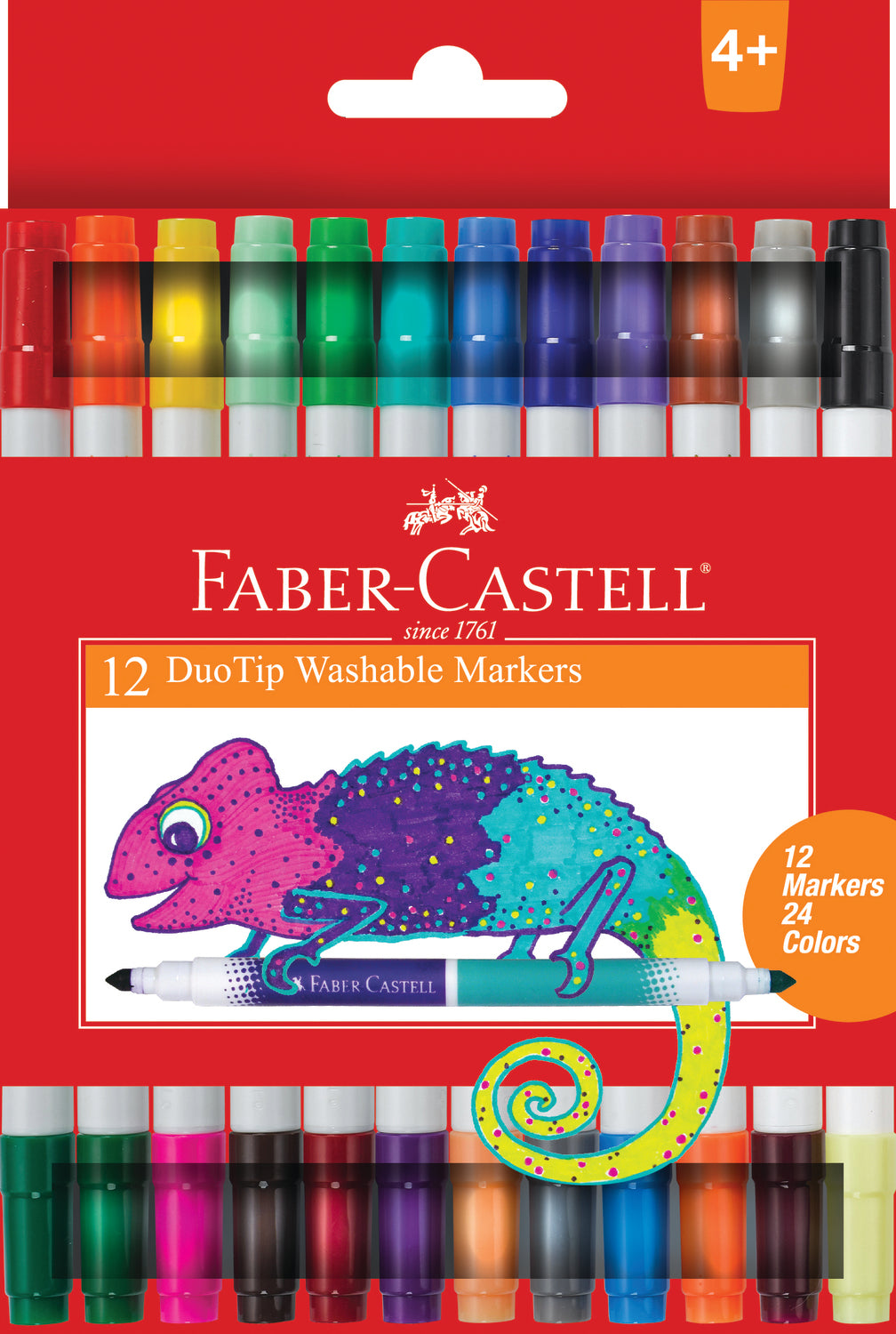 Duo Tip Washable Markers 12ct Duo Tip Washable Markers 12ct