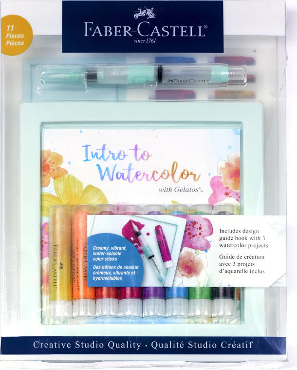 Intro to Watercolor with Gelatos