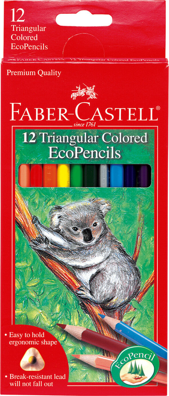 Triangular Colored EcoPencils - 12ct Triangular Colored EcoPencils - 12ct