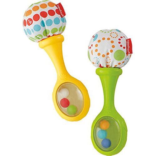 Fisher-Price Rattle and Rock Maracas Musical Toy