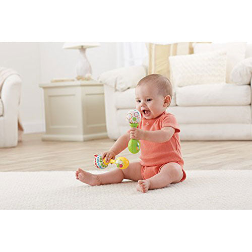 Fisher-Price Rattle and Rock Maracas Musical Toy