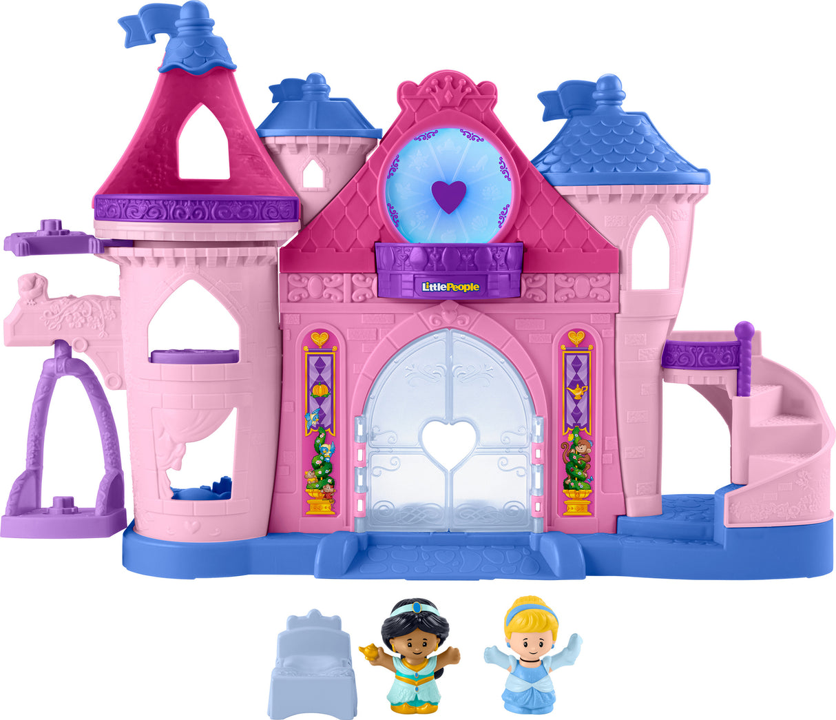  Little People Disney Princess Magical Lights and Dancing Castle