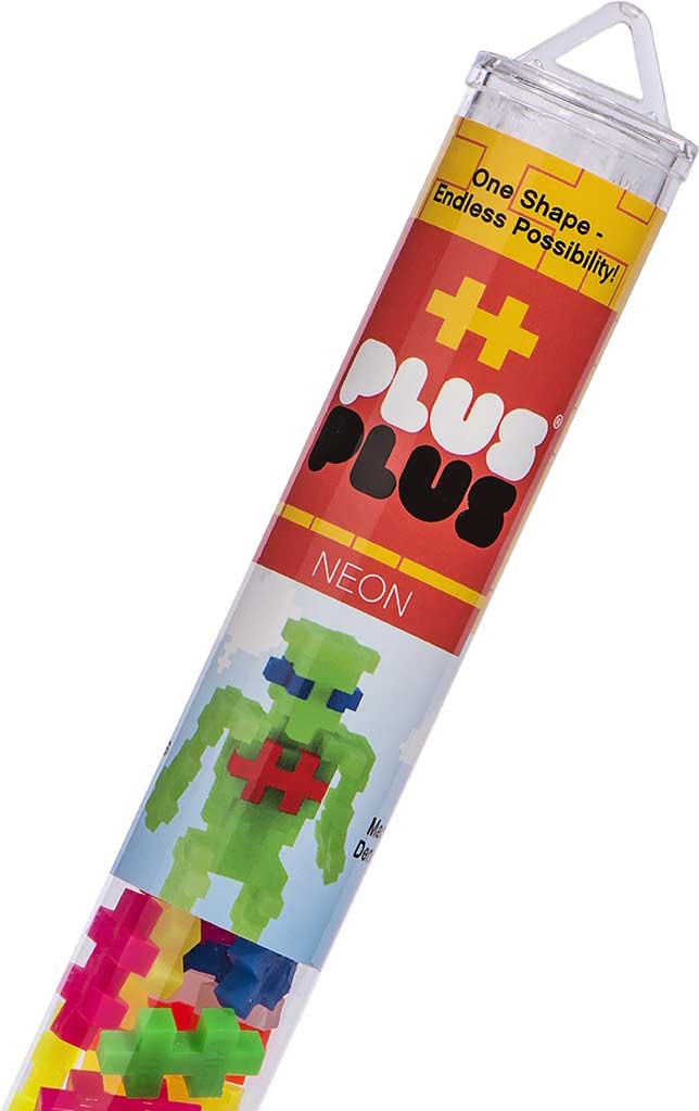 Plus-Plus Tube - Neon Mix