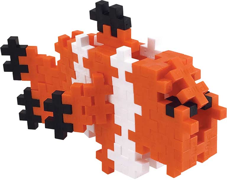 Plus-Plus Tube - Clownfish