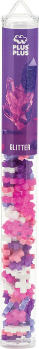 Plus-Plus Tube 70 pc - Glitter Mix