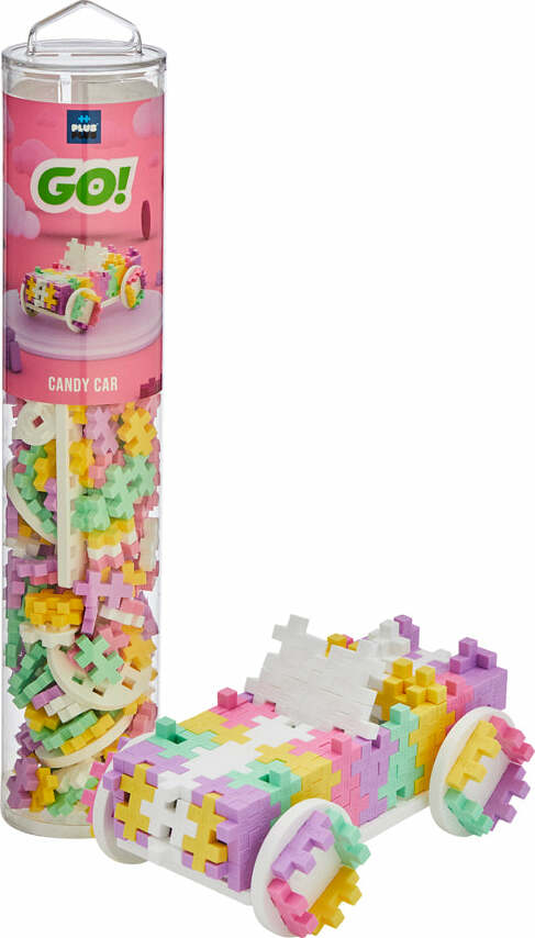 Plus-Plus Tube - 200 pc Color Cars - Candy