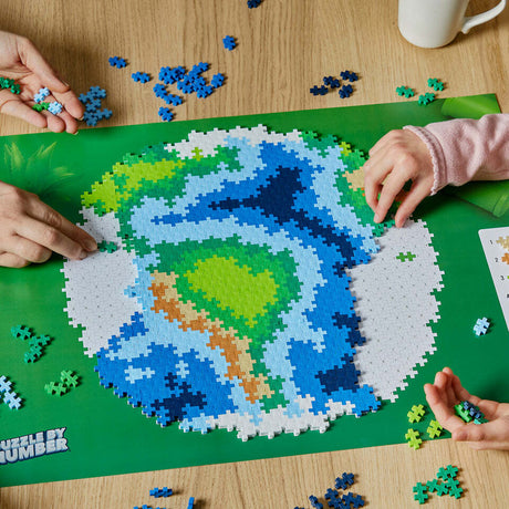 Plus-Plus Puzzle by Number - 800 pc Earth