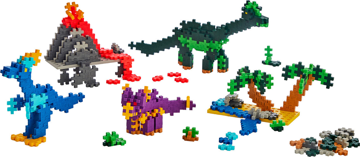 Plus-Plus Learn To Build - Dinosaurs