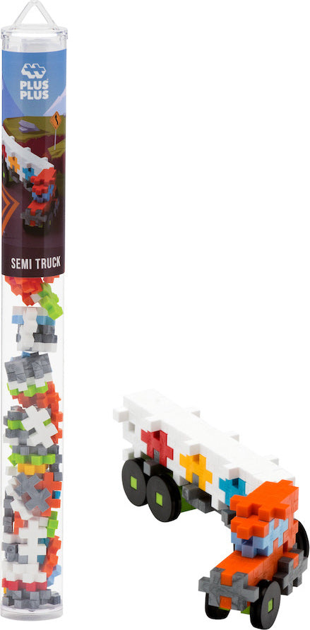 Plus-Plus Tube 70 pc - Semi Truck