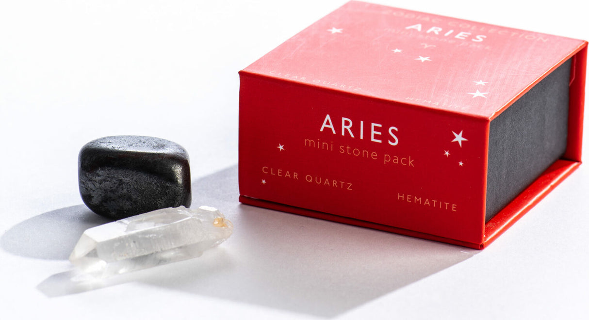 Aries Zodiac Mini Stone Pack