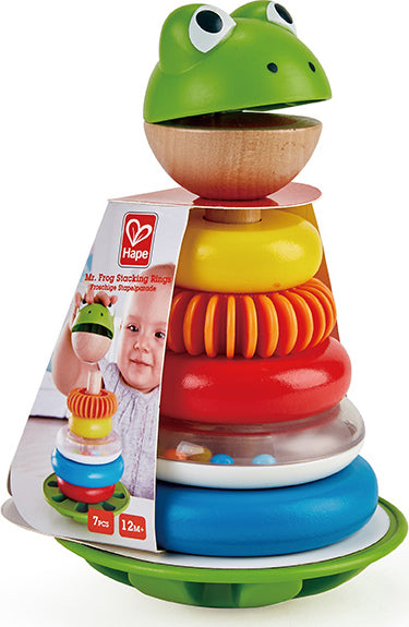 Mr. Frog Stacking Rings – Toys on the Square