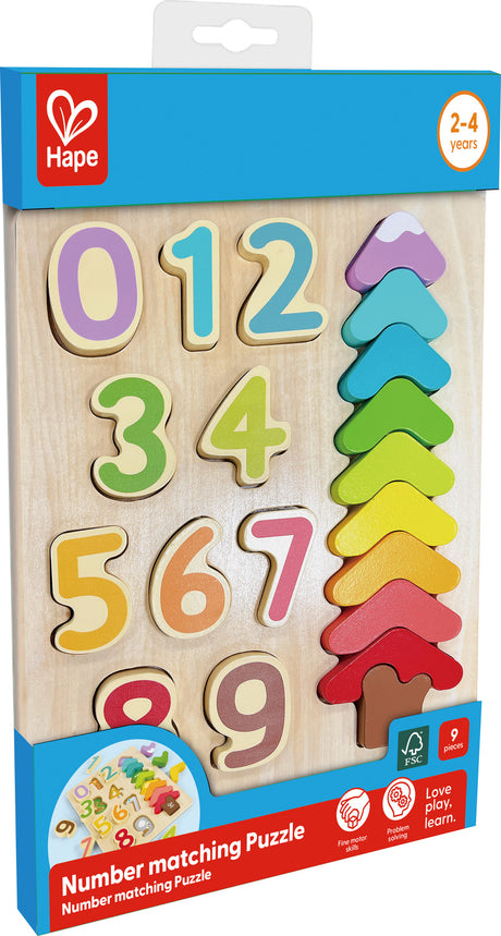 Colors and Numbers Puzzle