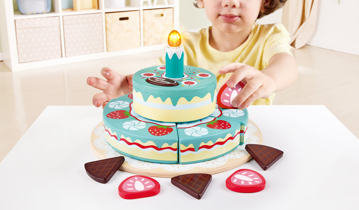 Interactive Happy Birthday Cake