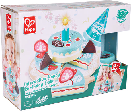 Interactive Happy Birthday Cake