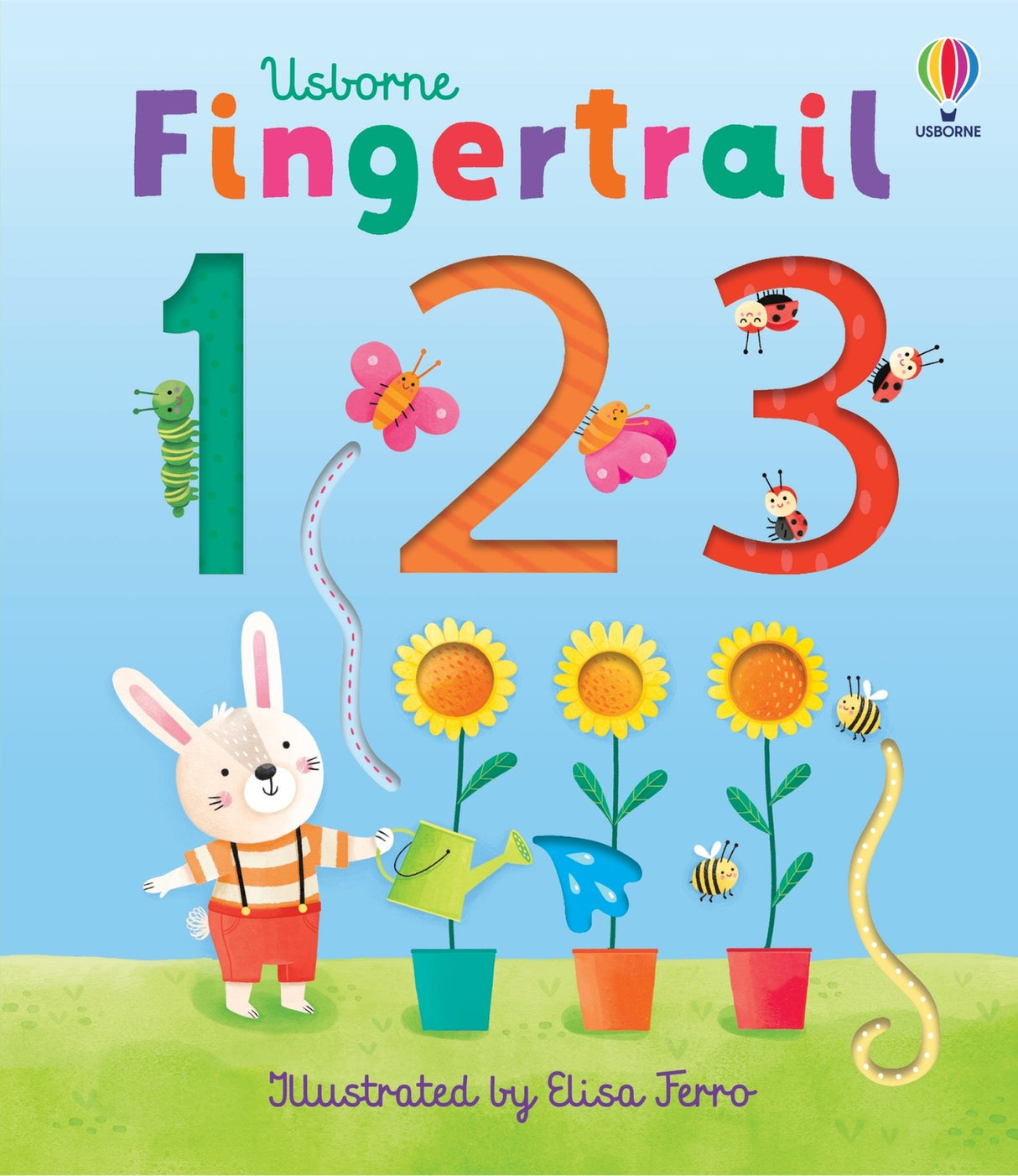 Fingertrail 123: A Kindergarten Readiness Book For Kids