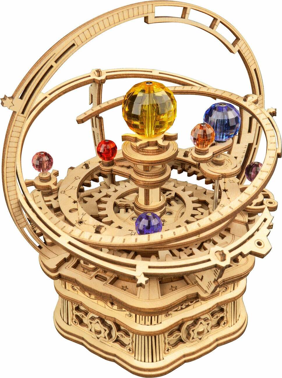 Wooden Puzzle - Music Box: Starry Night – Toys on the Square