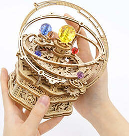 Wooden Puzzle - Music Box: Starry Night – Toys on the Square