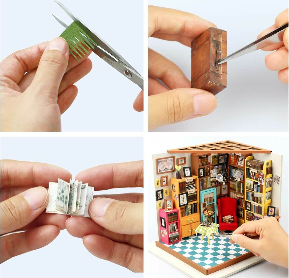 DIY Dollhouse Miniature - Sam's Study