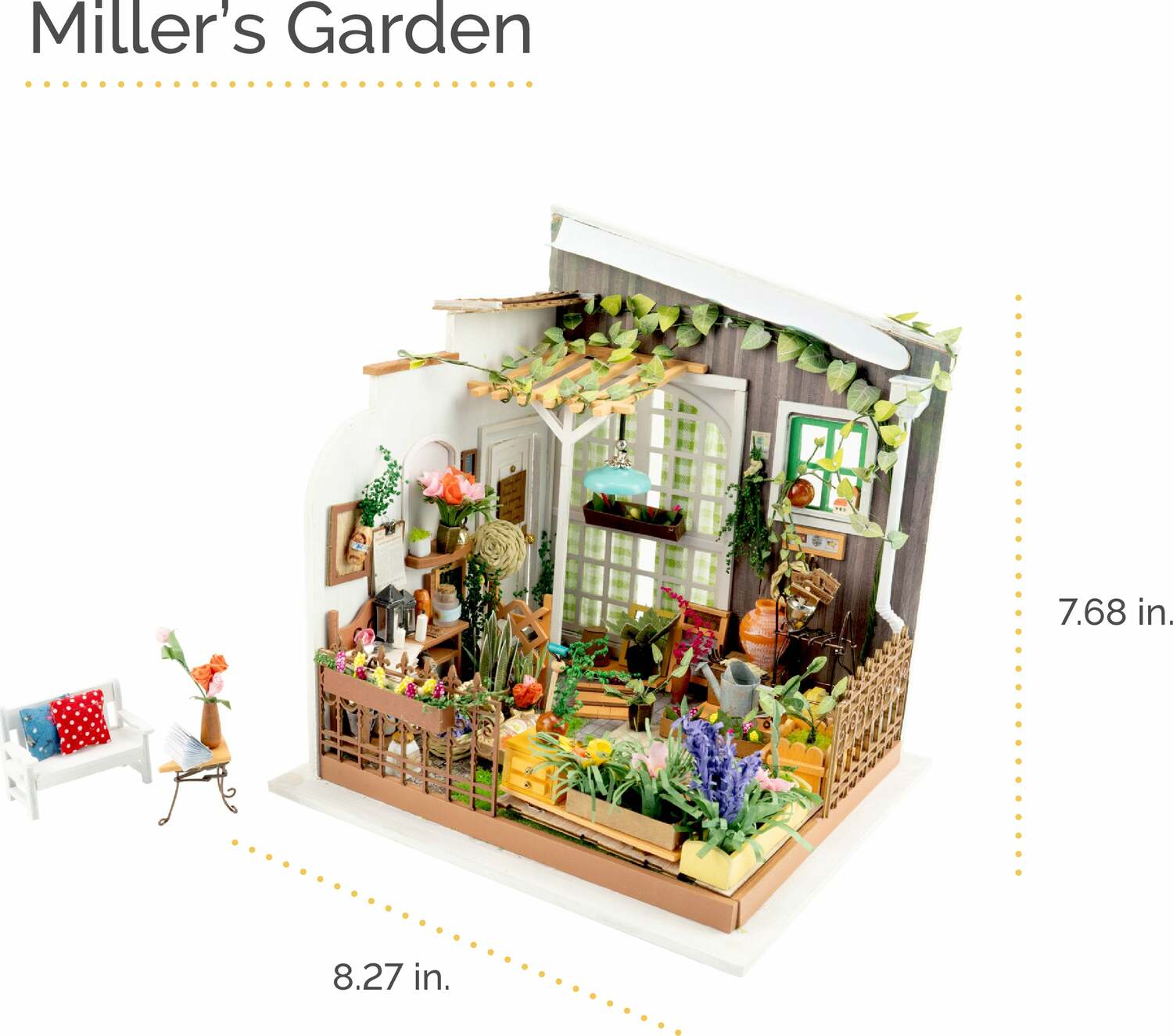 DIY Miniature House Kit: Miller's Garden – Toys on the Square