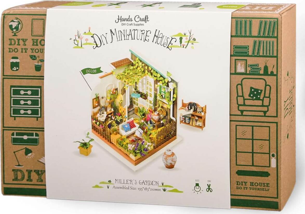 DIY Miniature House Kit: Miller's Garden – Toys on the Square