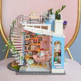 DIY Dollhouse Miniature House Kit - Dora's Loft