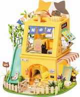 DIY Miniature Model Kit - Cat House