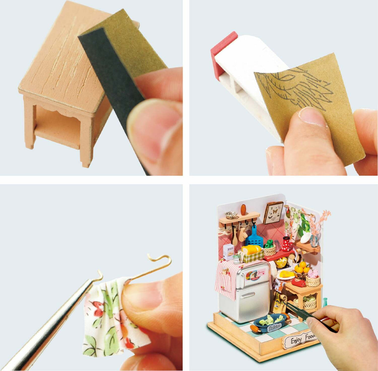 DIY Miniature House Kit - Taste Life (Kitchen)