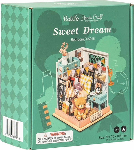 DIY Miniature House Kit - Sweet Dream (Bedroom)