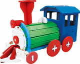 3D Wooden Puzzle Paint Kit - Locomotive