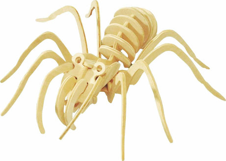 3D Classic Wooden Puzzle - Spider