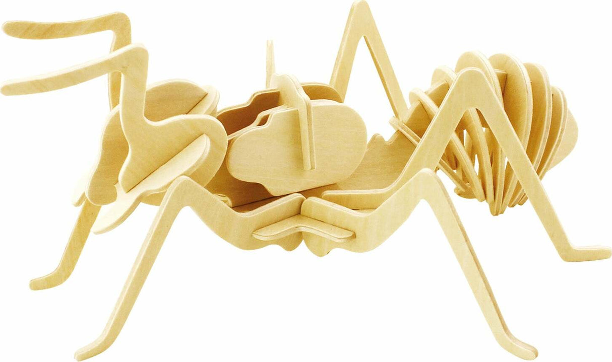 3D Classic Wooden Puzzle - Ant