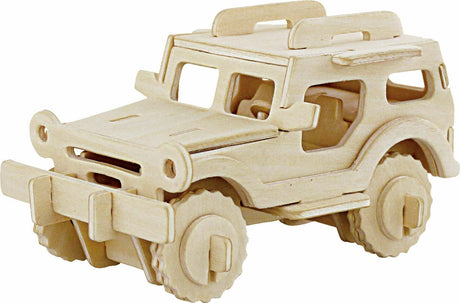 3D Classic Wooden Puzzle Bundle - Military Vehicles