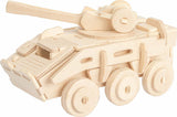 3D Classic Wooden Puzzle Bundle - Military Vehicles