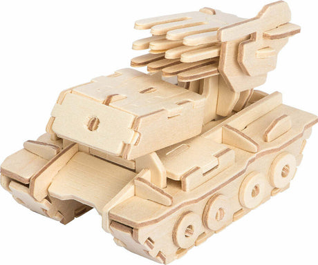 3D Classic Wooden Puzzle Bundle - Military Vehicles