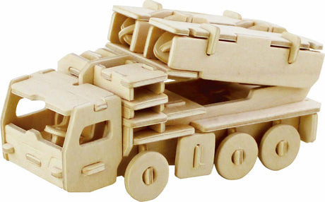 3D Classic Wooden Puzzle Bundle - Military Vehicles