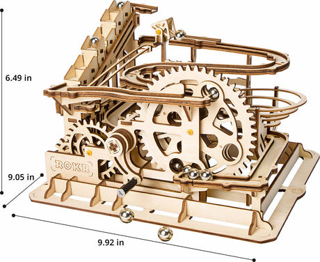 3D Wooden Puzzle Marble Run - Marble Parkour