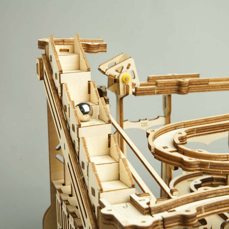 3D Wooden Puzzle Marble Run - Marble Parkour