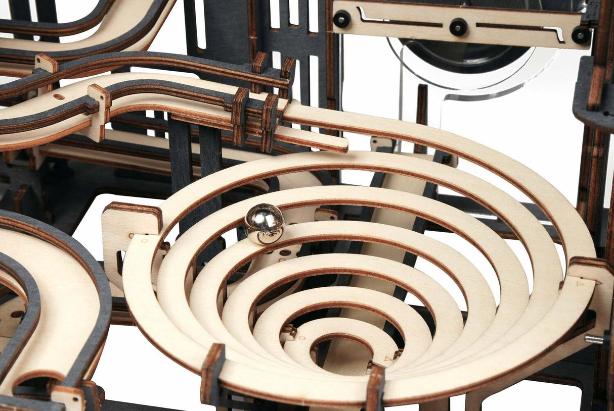 3D Wooden Puzzle Marble Run - Marble Night City