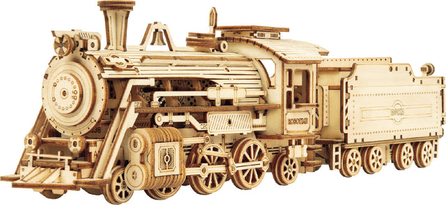 3D Modern Wooden Puzzle - Prime Steam Express Train/Locomotive