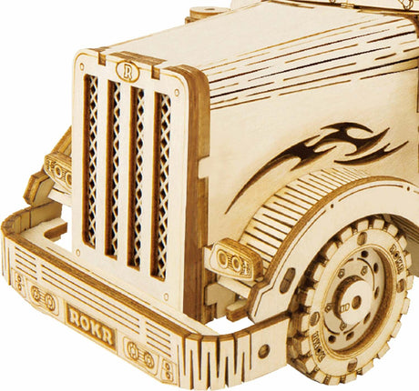 3D Modern Wooden Puzzle - Semi-Truck